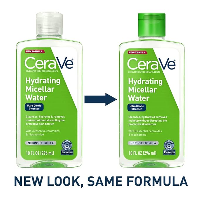 cerave hydrating micellar water ultra gentle cleanser