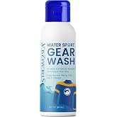 STREAM 2 SEA Wetsuit Cleaner and Shampoo, No-Rinse Dive Gear Wash, 2 fl oz | Just splash, soak and hang dry, no rinse. Gentle on neoprene, BCDs and drysuits. TSA travel size