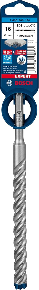 Bosch EXPERT SDS plus-7X Hammer Drill Bit 16 mm x 150 x 215 mm view 2