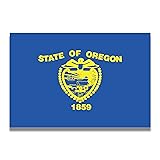 Magnet Me Up Oregon US State Flag Magnet Decal, 4x6