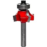 Freud 1/4-Inch Radius Rounding Over Bit (Quadra-Cut), (34-110)