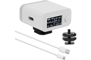 M08 Light Meter Camera Photometer Photography Set-top Reflection Light Meter Hot/Cold Shoe Fixing Camera Light Meter