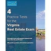 4 Practice Tests for the Virginia Real Estate Exam: 480 Practice Questions with Detailed Explanations