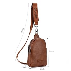 Wrangler Small Sling Bag for Women Crossbody Bags