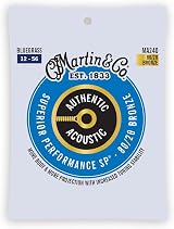Martin MA240 Authentic Acoustic Strings 0.012-0.056 Bluegrass 80/20 Bronze