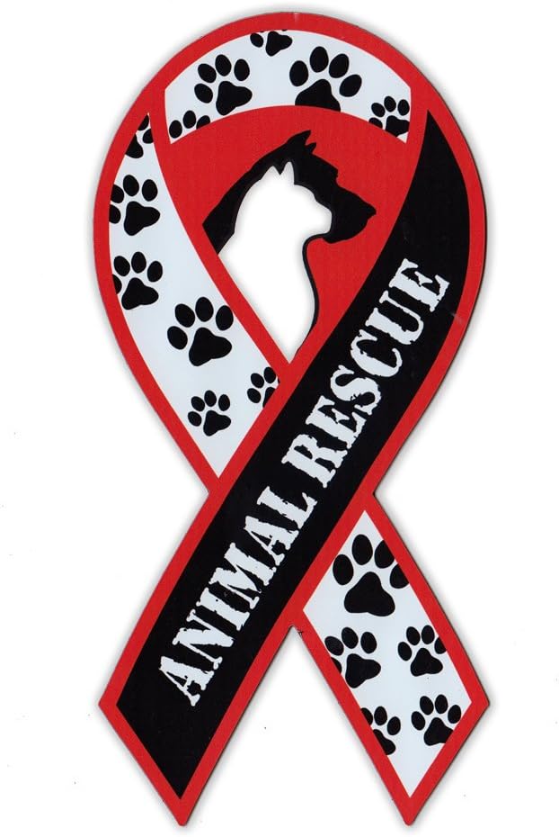 Animal rescue car magnets decals Clearance