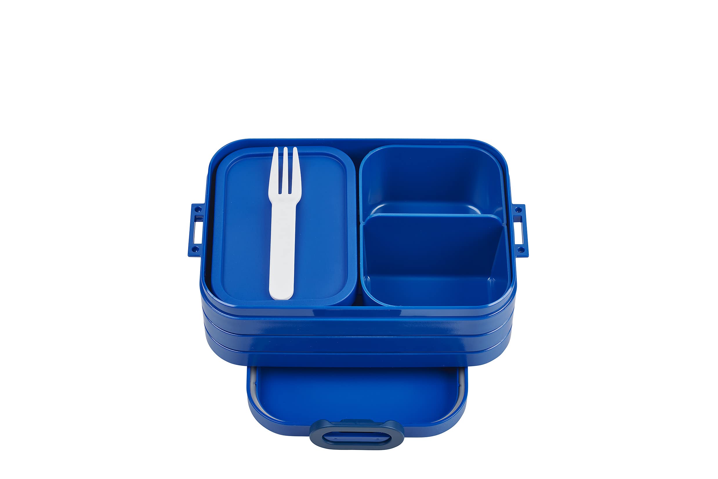 Mepal – Bento Lunchbox Take A Break Midi – Lunch Box With Bento Box – Lunch Box For Sandwiches, Small Snacks & Left Overs – Snack & Lunch - 900 ml - Vivid Blue