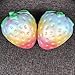 Mchoice 1PC Rainbow Strawberry Squishy Super Jumbo Scented Slow Rising Rare Fun Toy