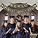 KatchOn We Are So Proud Of You Banner - Large 14 Feet, No DIY | Graduation 2024 Party Decorations | Congratulations Banner, Gold and Black Class of 2024 Decorations