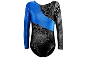 XiaoMoSha Gymnastics Leotards for Girls Toddlers Biketards Dance Unitards Sparkle Snowflake Mermaid