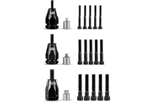 KIARUO M6 M8 M10 Metric Self-Locking Rivet Nut Gun Head, Use for Model LM07 Pneumatic Rivet Nut Gun