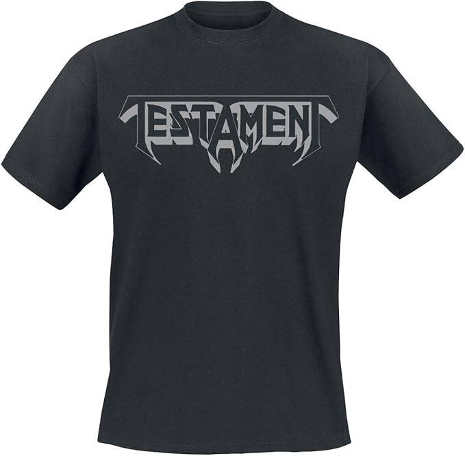 Testament Logo Männer TShirt schwarz BandMerch, Bands Amazon.de