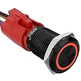 APIELE 10 Amp 16mm Latching Push Button Switch 12V