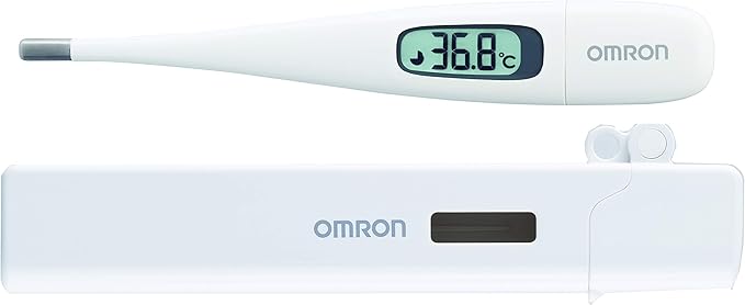 Amazon オムロン Mc 1600w Hp 電子体温計 けんおんくん アルカリボタン電池lr41 2個 交換不可 オムロン Omron 体温計