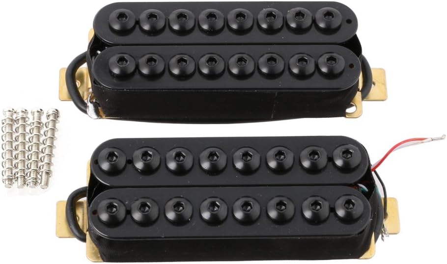 LYWS Ceramic 8 String Guitar Pickup Set Humbucker Neck & Bridge