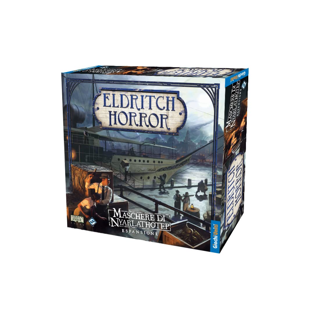 Giochi Uniti - Eldritch Horror: Nyarlathotep Masks, Expansion for Eldritch Horror, 1-8 Players, 14+ Years, Italian Edition, GU694 — image 1