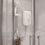 Triton Zante 4 9.5kW Electric Shower Slimline 3 Spray Pattern Rub Clean Head view 5