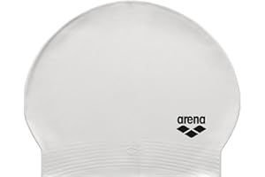 Arena Unisex Soft Latex II Swim Cap Women and Men Fitness Swimmers Intensive Training Durable Soft Elastic Bathing Flat Cap