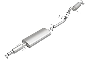 BRExhaust Direct-Fit Replacement Exhaust System 106-0062: Compatible with 2009-2012 Compatible with Escape, 2009-2011 Mazda Tribute