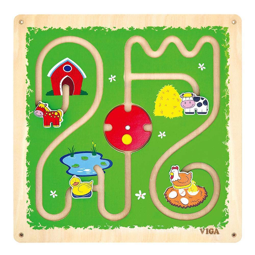 Viga Wall Toy -Track & Trace