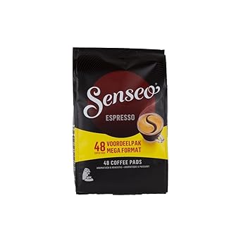 Senseo Kaffeepads Espresso, Intensiver und Belebender Kaffee, 48 Pads