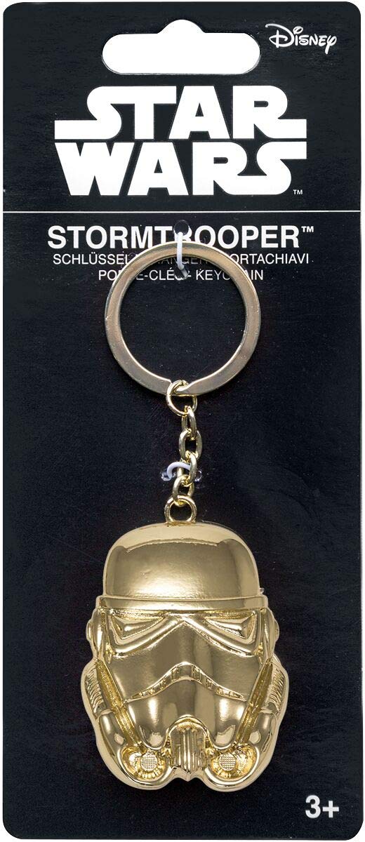 Star Wars 98911 STORM TROOPER GOLD KEYRING UNISEX CHILD