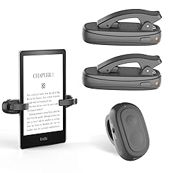 [2 Clips] Finger Ring Page Turner for