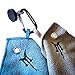 SportMag Magnetic Gym Towels for Men & Women - Keep Your Sports Towel Off The Dirty Floor! Includes 2 Quick Dry Microfiber Workout Towels with Grommets + Strong Scratch Proof Magnet Mount