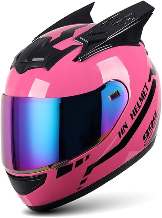 DJCALA Full Face Street Bike Motorcycle Helmets Lightweight