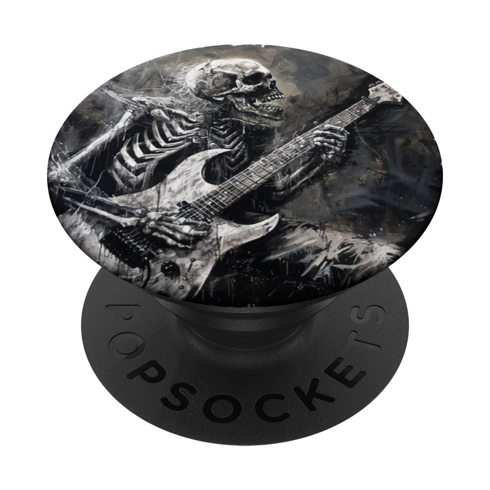 Guitar Electric Guitarist Music Guitar Musician Gifts PopSockets Swappable PopGrip