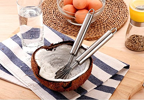 Alwaysuc Stainless Steel Coconut Meat Removal Knife, Multi-Purpose Stainless steel planer