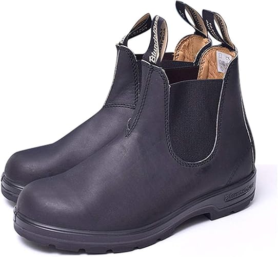 Amazon ブランドストーン 558 Voltan Black ボルタンブラック メンズ サイドゴアブーツ ショートブーツ Uk7 25 5 26cm 558 Blk 並行輸入品 ブーツ