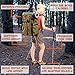 KESHES Trifold Trekking Poles Walking Sticks - 2-pc Lightweight Aluminum 7075 Collapsible & Adjustable Quick flip Lock Hiking Poles - eva Cork Grip Padded Strap - All Terrain Tips Carry Bag Included