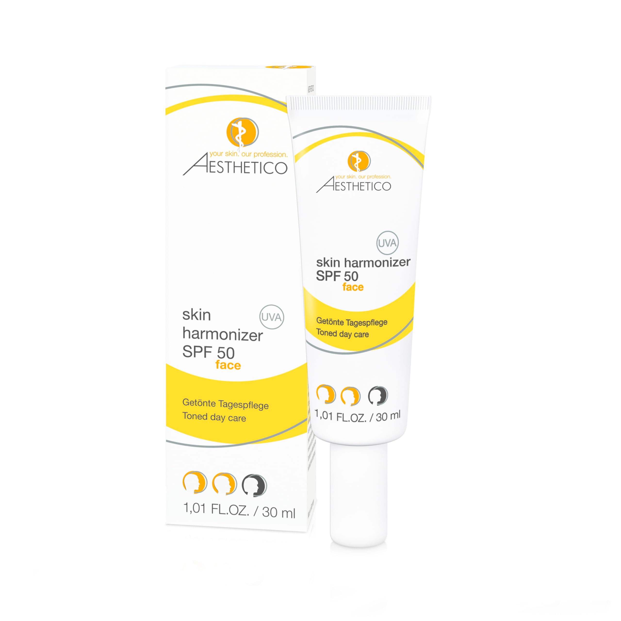 AESTHETICO - Skin Harmonizer SPF 50 - Tinted Day Care - 30 ml