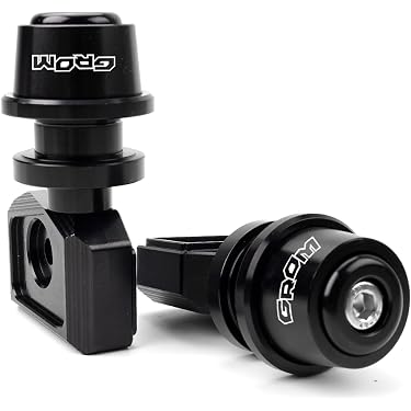 CNC Aluminum Swingarm Spools Sliders For Suzuki GSXR 125/150/600/750/1000 - M8 Mount, Anodized