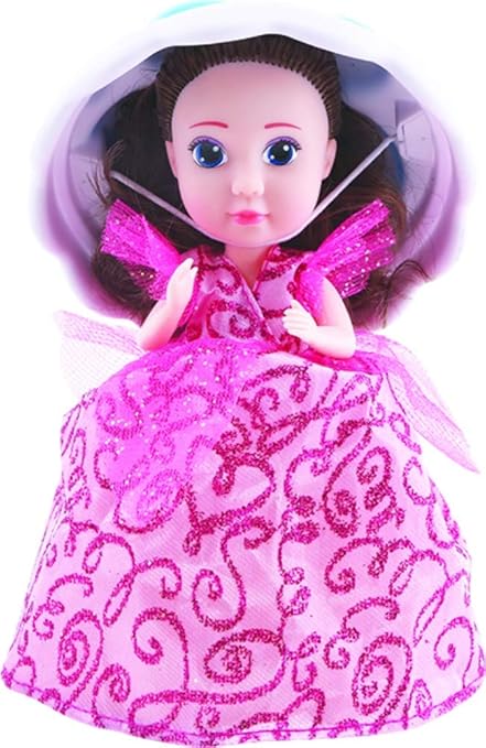 Cupcake Surprise Doll - Evelyn (As seen on TV), Toys for Girls, 3years & Above, Dolls for Girl, Return Gift