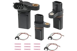 RUIANOMG Camshaft Crankshaft Position Sensor Replacement for Nissan Altima Quest Maxima Murano 350Z, Infiniti FX35 G35 I35 M35, Replace 907-716 917707 917704