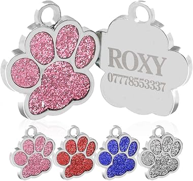 pretty dog tags