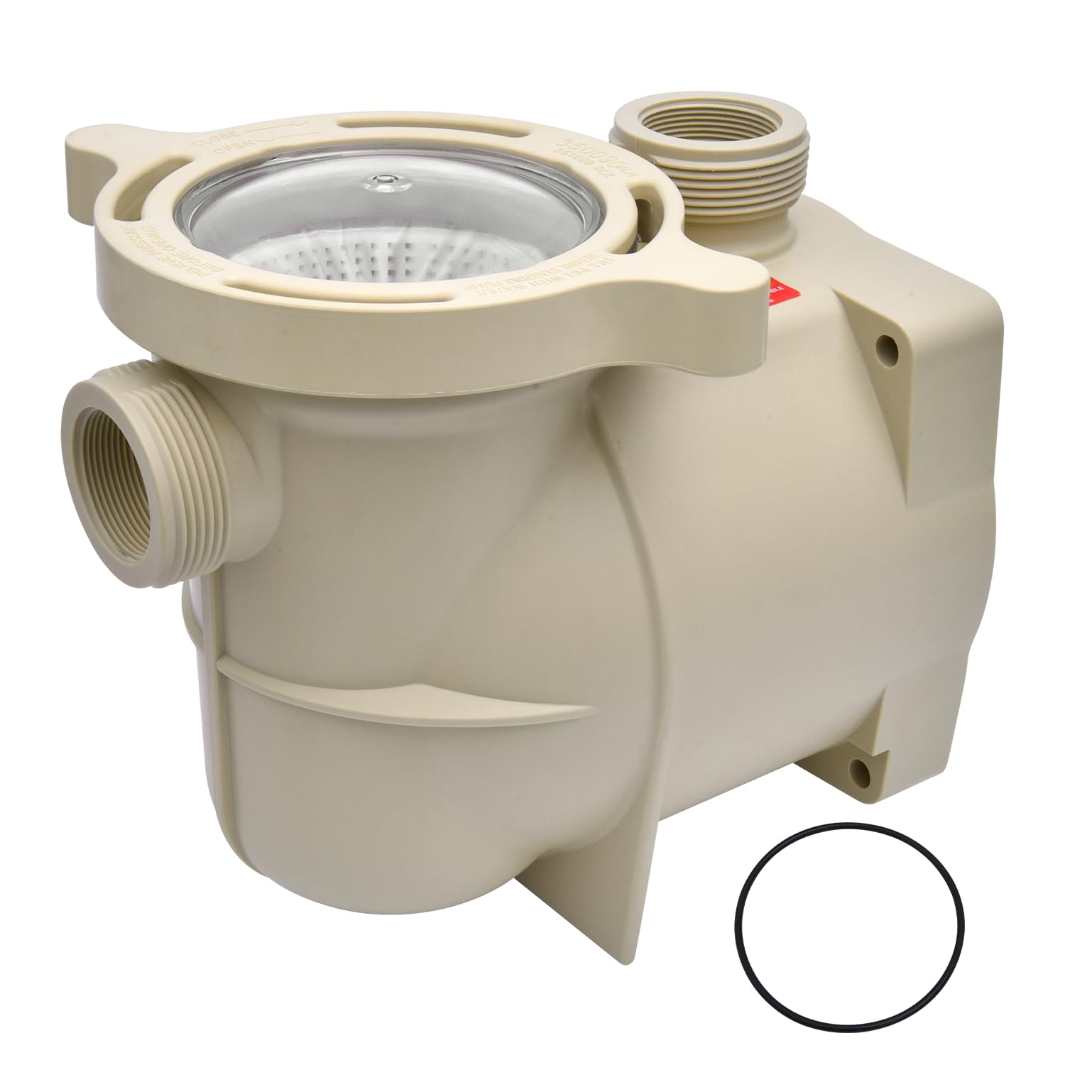 Photo 1 of  ****used***350089 Volute Replacement Housing & 350090 Pump Lid Compatible with Pentair Inground Pool and Spa Pump, SuperFlo VS Volute 1.5HP EC-342001, VST 342002, 1.1THP 348190 115/208-230V, 1HP EC-348190