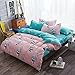 KFZ Baby Panda Bed Sheets Print Kids Bed Twin Duvet Cover Set, 3 Piece Include 1 Twin Panda Duvet Cover 66