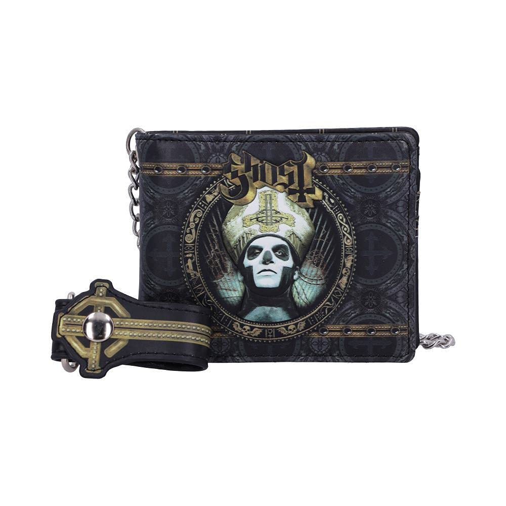 Nemesis Now Ghost Wallet-Gold, Black