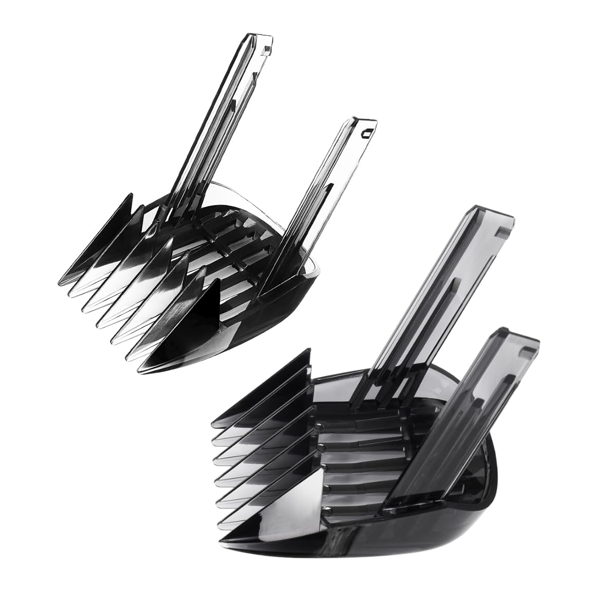 YanBan 2pcs Replacement Hair Cutting Comb Compatible with HC9450 HC9490 HC9452 HC7460 HC7462 Adjustable 1-7mm, 7-24 mm