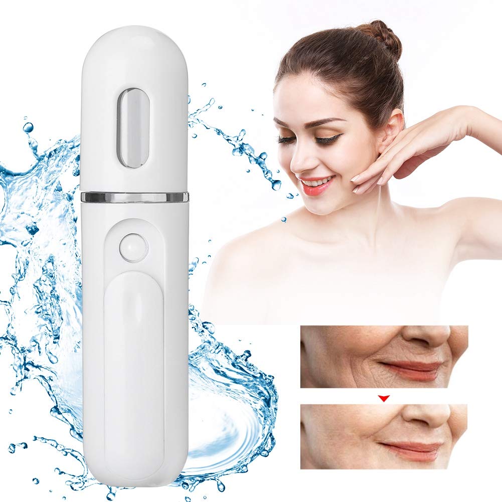 CimennPortable Nano Facial Mist Cold Spray Hydrating Sprayer Humidifier Atomization Mister