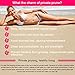 USUNO Portable Bikini Trimmer Shaver for Women Pubic Hair Razor Bikini Shaving Stencil Privates Shaper Secret Intimate Tools Kit, Set of 4 Styles. (Heart Straight Triangle Star)