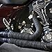 AURELIO TECH 50ft Fiberglass roll Black Racing Exhaust Header Pipe Wrap Tape Ties Combo KIT
