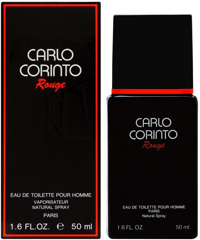 Carlo Corinto Rouge by Carlo Corinto for Men 1.6 oz Eau de Toilette Spray