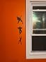LHKSER Floss Dance Wall Decal Sticker Set - Red Gamer Decor For Boys Room, 23.6x19.6 Inch Vinyl Poster