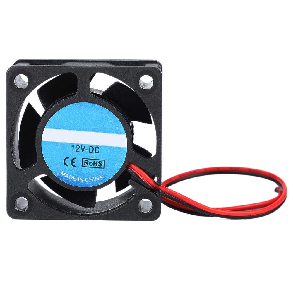 40x40x19mm DC 12V 0.15A 4020 Cooling Fan with Sleeve Bearing For 3D Printer Accessories (Black)