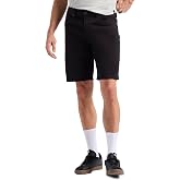 Buffalo David Bitton Men's Relaxed Straight Dean French Terry Shorts | Non-denim fabric with Cotton Blend Stretch