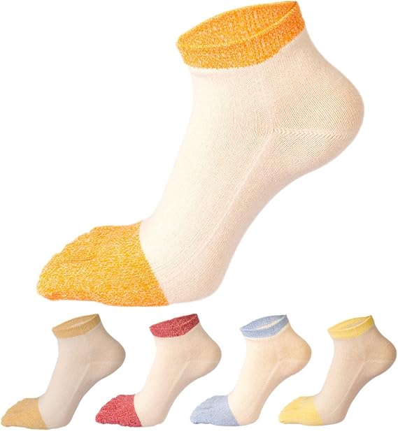 Amazon Lucktao 靴下 レディース 五本指ソックス 柔らか上質 レディース靴下 インナーソックス レディースソックス 5足セット ソックス 通販